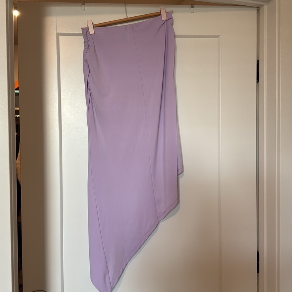 Wildfox nwot Halle Skirt In Pastel Lilac Size m light lavender purple - Picture 4 of 4